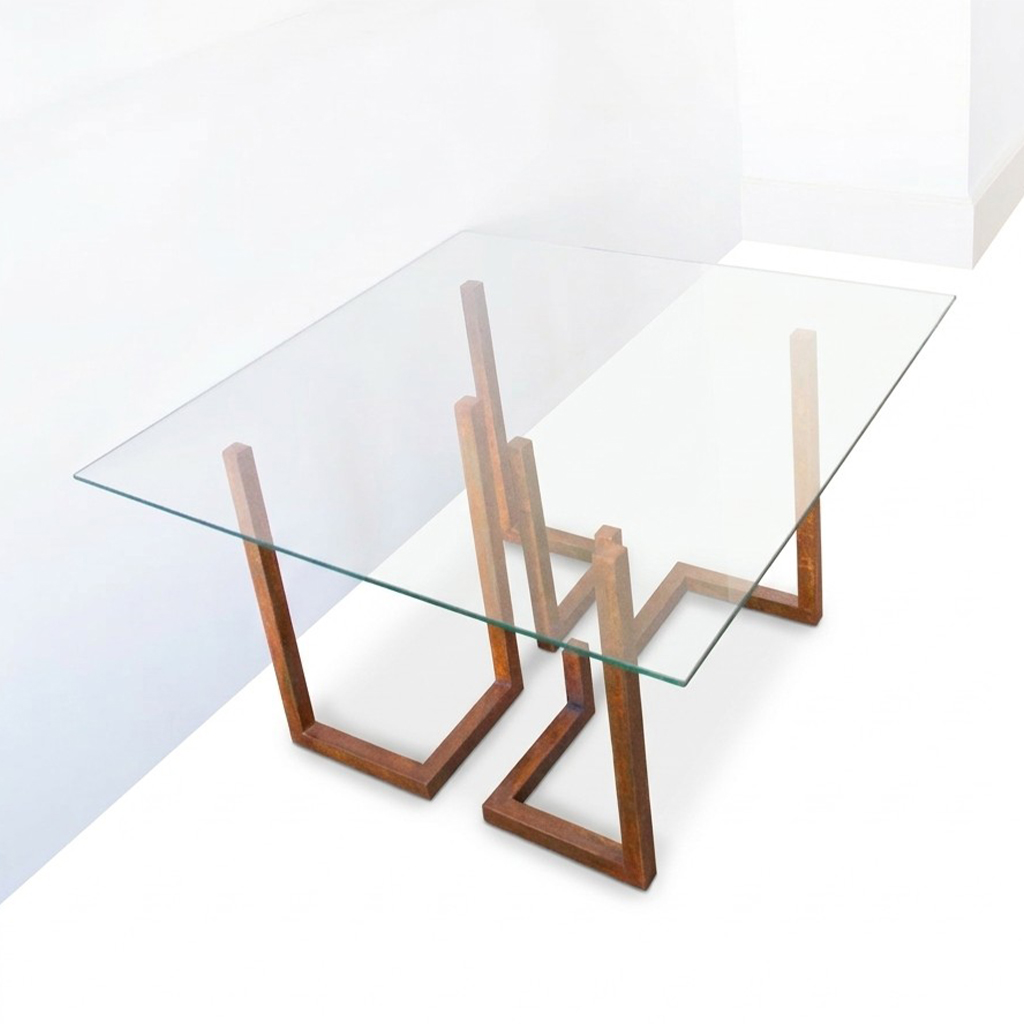 Mesa estructura en silencio