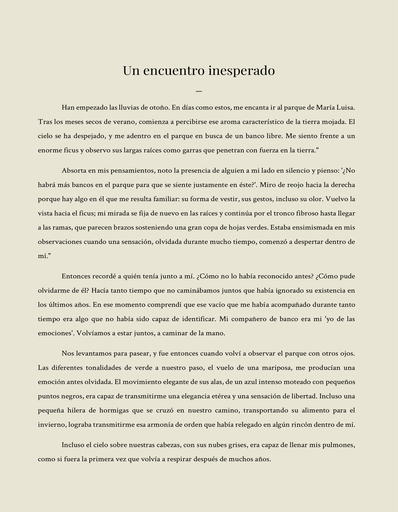 Un Encuentro Inesperado